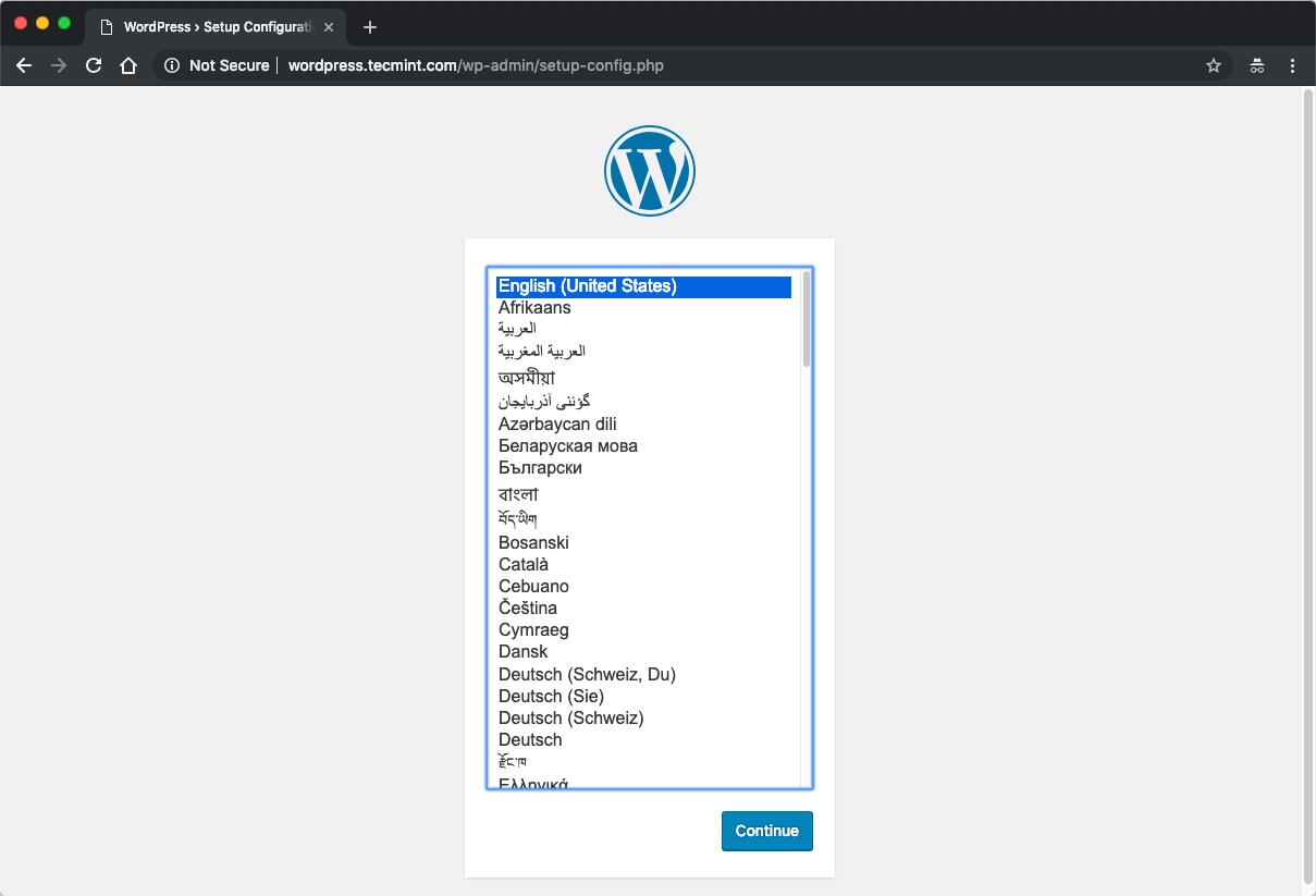 Select-WordPress-Install-Language