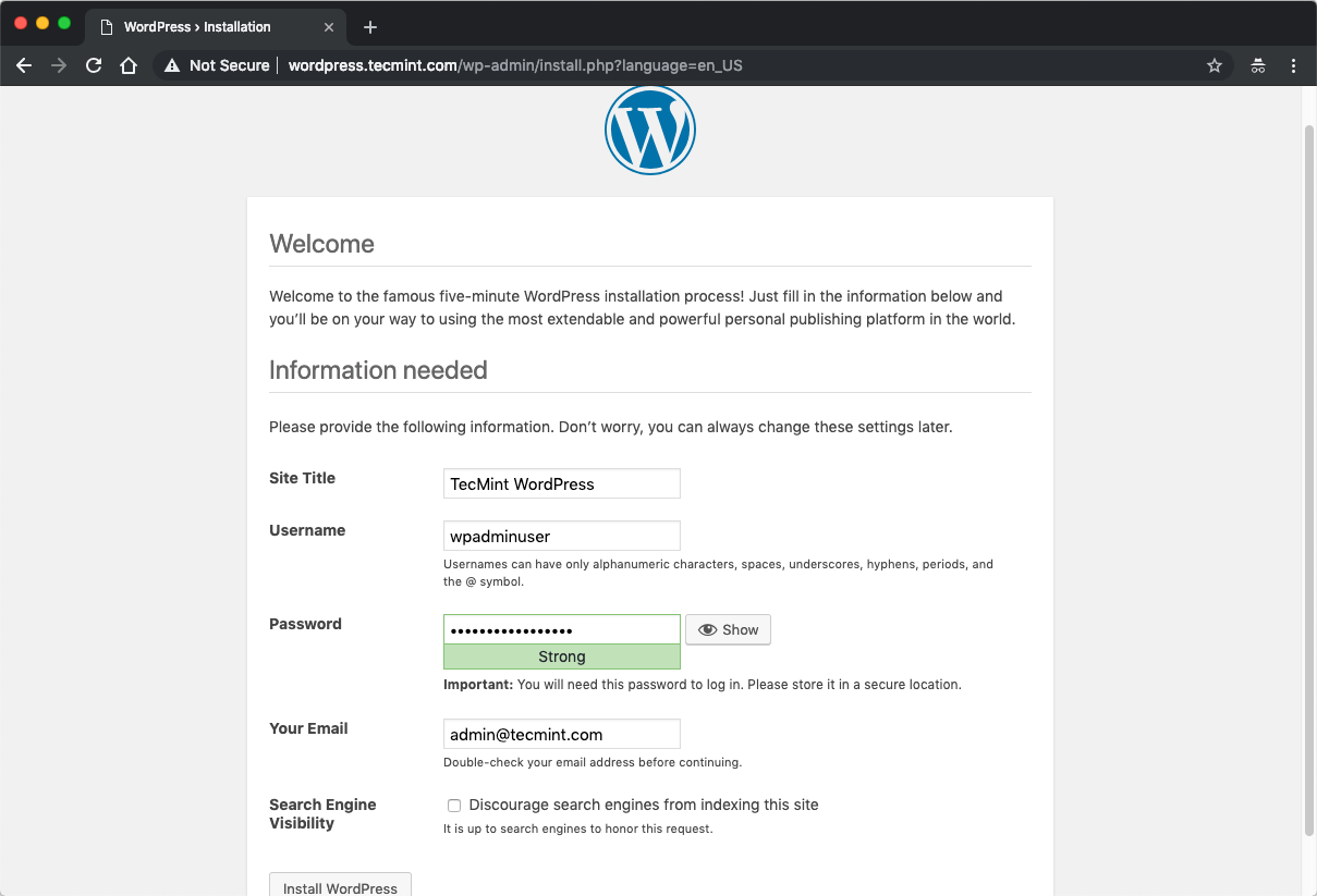 WordPress-Website-Setup